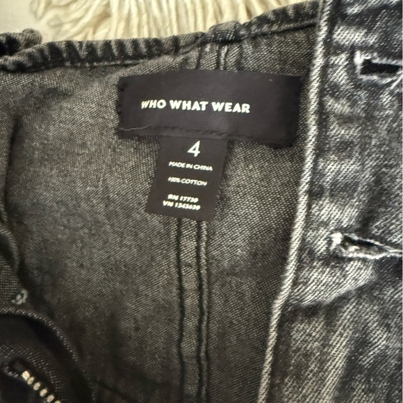 Who What Wear Gray Mini Skirt - Picture 3 of 4